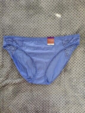 Nwt State Of Day Lace-Trim Panty in Periwinkle Blue Xxl